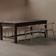 Table de ferme en pin massif, vers 1900
