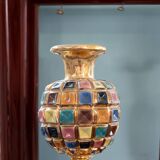 Colorful ceramic vase, 1960