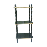 Etagere sur pieds "vintage" a 3 plateaux