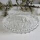 Glass butter with cow motif made in France