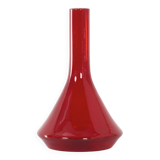 Red Vase from the Industrial Series by A.D. Copier for Glasfabriek Leerdam, 1960s | Largest Version