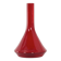 Red Vase from the Industrial Series by A.D. Copier for Glasfabriek Leerdam, 1960s | Largest Version
