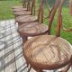 Série de 6 chaises Thonet N°20 Omega