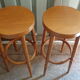 Paire de tabourets hauts Baumann