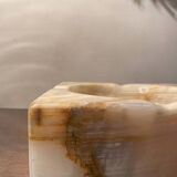 Large alabaster storage compartment