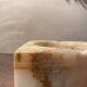 Large alabaster storage compartment