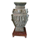 Vase Hu rituel Chine Forme Balustre Bronze