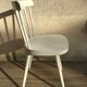 Chaise blanche scandinave