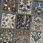 Old Persian Ghoum handmade carpet 207 X 303 cm