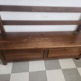 Wooden bench