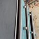 Wooden dresser three vintage drawers