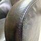Paire fauteuil cabriolet cuir noir 1990