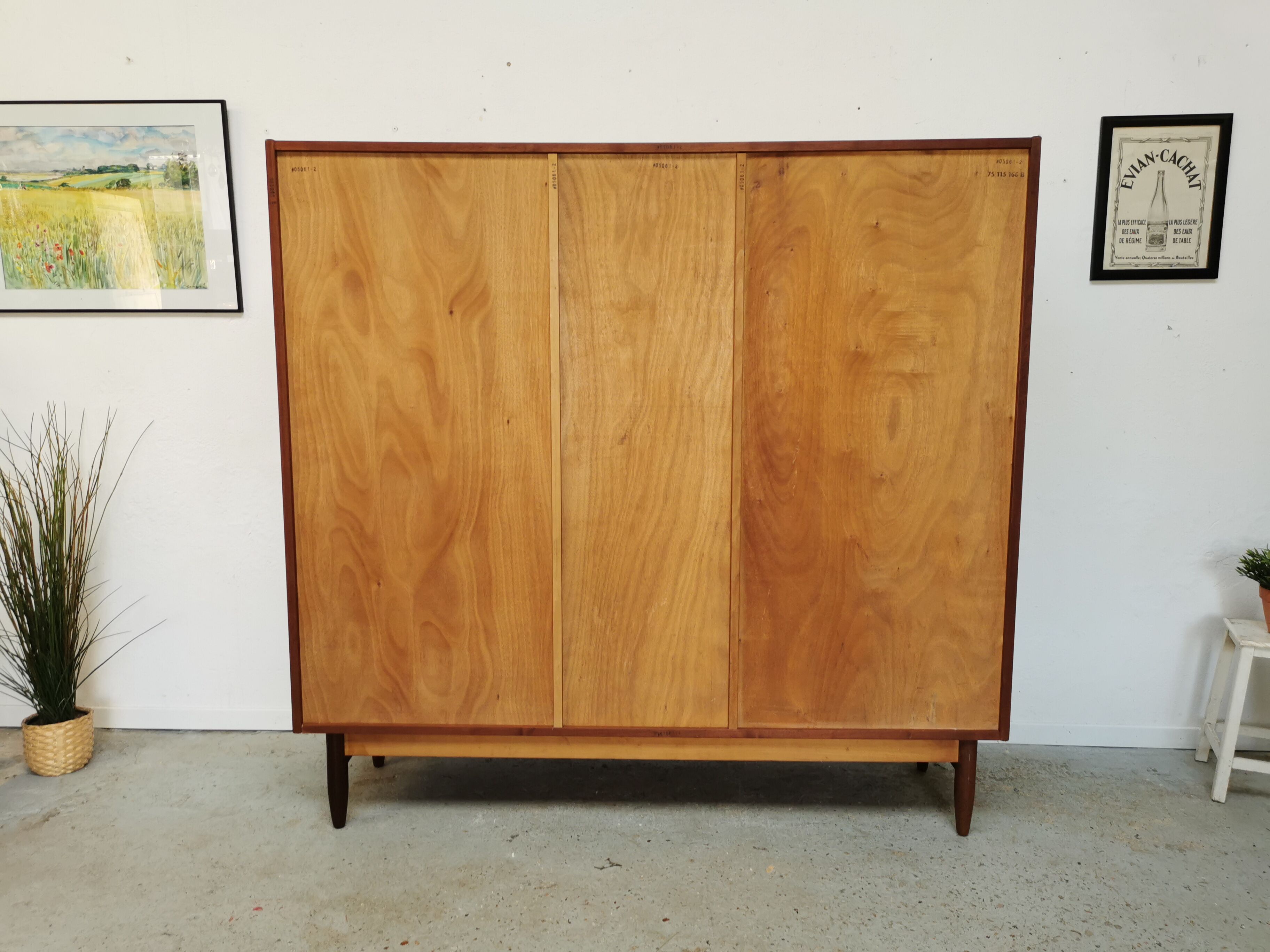 Teak cabinet design Tricoire & Vecchione