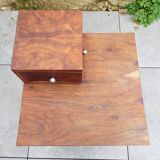Pedestal bedside table