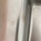 Cendrier vide poche vintage inox