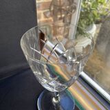 6 water glasses - cut crystal – cristalleries royales de champagne