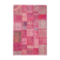 Handmade anatolian vintage 200 cm x 302 cm pink patchwork rug