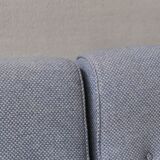 Guillerme et Chambron oak mid-century modular sofa