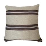 Beige linen cushion