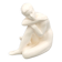 Ceramic Woman Figure, Jihokera Bechyně, 1960s Czechoslovakia