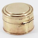 Old brass box