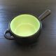 Black and Celadon Scandinavian Frying Pan