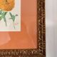 Watercolour Tableau Iconography Flowers Naturalism Rose Tagetes erecta nature