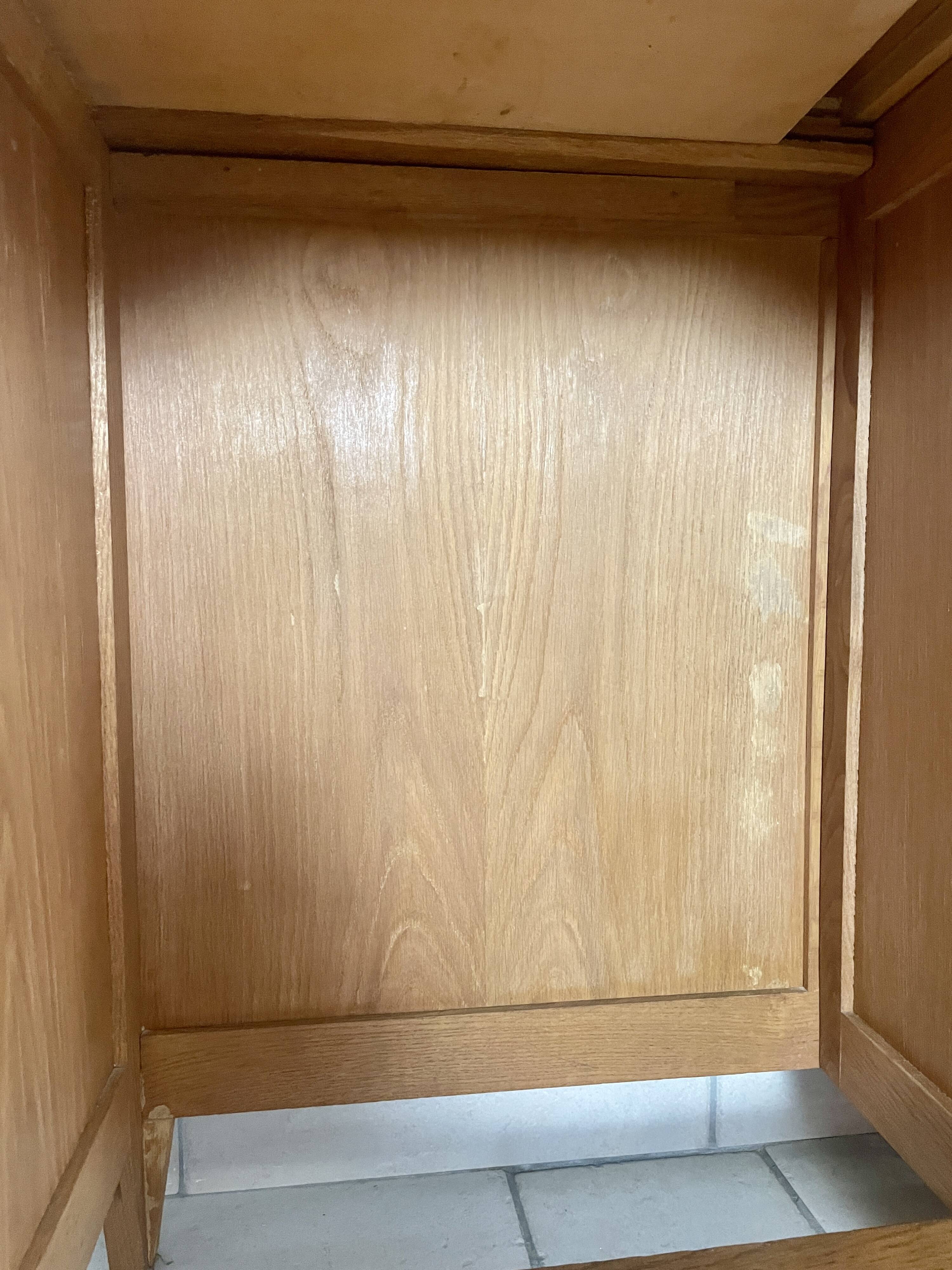 Wooden desk from the 40s/50s