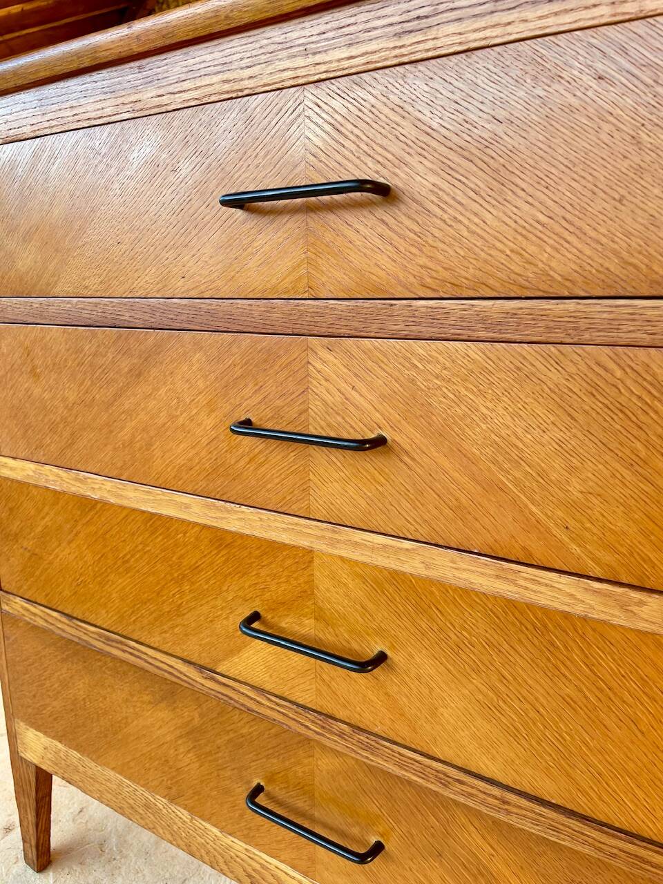 Vintage 4-drawer chest of drawers by CTC, 1960s