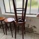 6 vintage Baumann bar stools