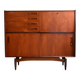 Rare Mid Century Highboard Louis van Teeffelen in Teak