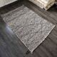 Tapis kilim zanafi noir 115x170 cm