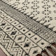 Cotton hand weaved hand block printed picnic rug
