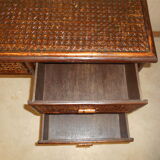 Rattan desk