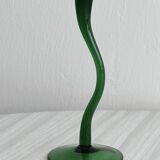 Duo of blown glasses