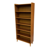 Large vintage teak bookcase, Danish design, 1960s