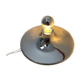 Chrome wall or ceiling light Goccia UFO design space age