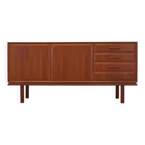 Buffet en teck, design - fabrication