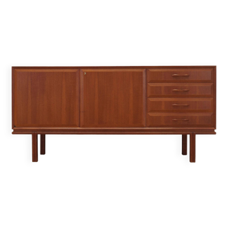 Teak sideboard, Swedish design, 1960s, manufacture: Örnen Möbelfabrik