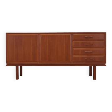 Buffet en teck, design suédois, années 1960, fabrication : Örnen Möbelfabrik