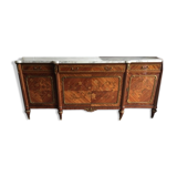 Buffet avec dessus en marbre