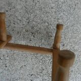 Wooden accordion coat rack