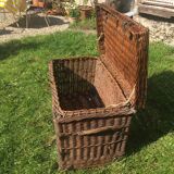 Old travel trunk