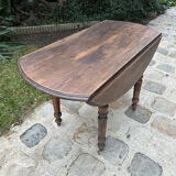 Antique table with flaps