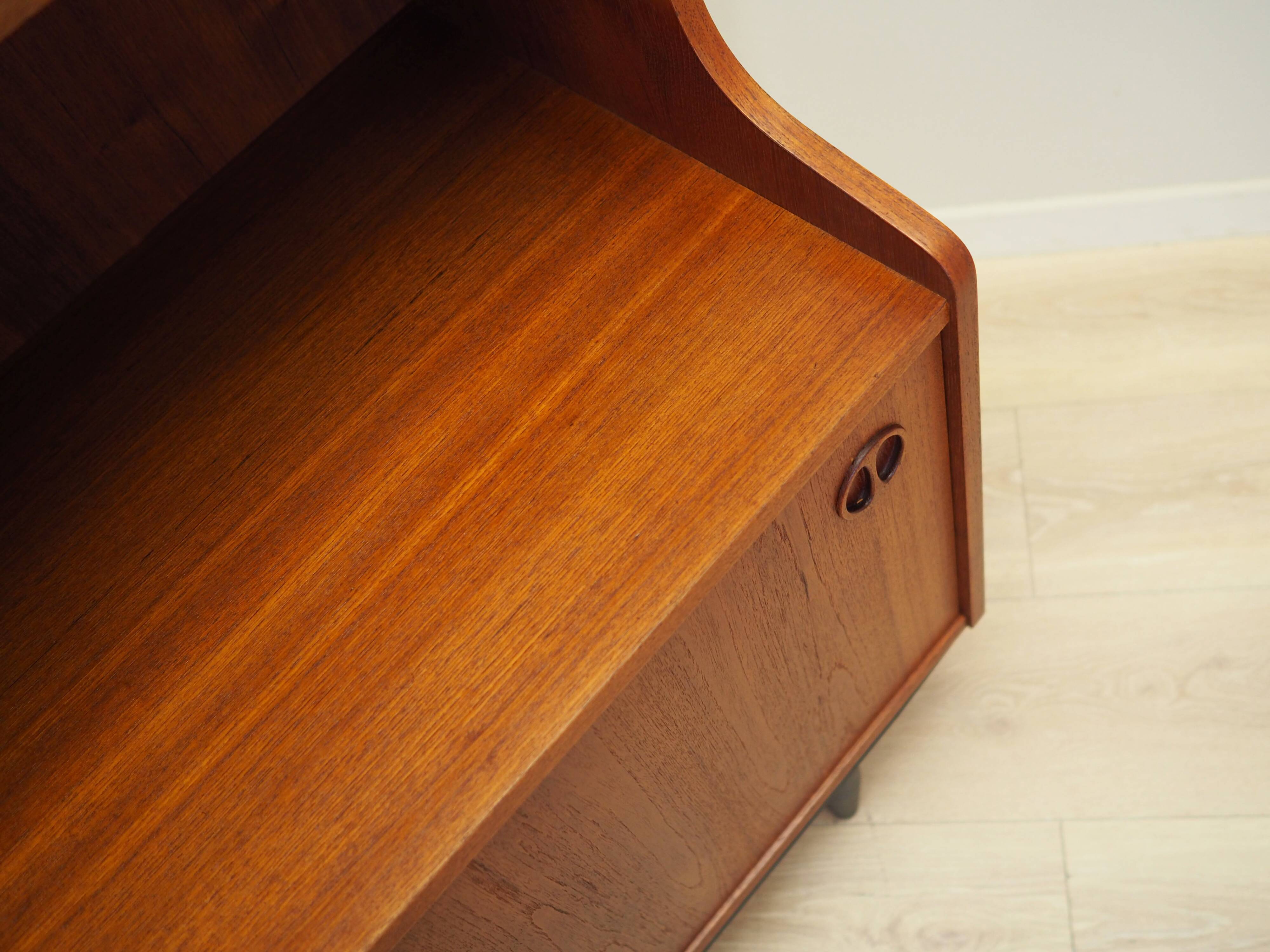 Teak bookcase, Danish design, 1970s, production: Denmark