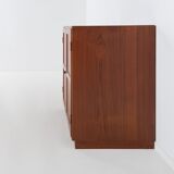 Set of 3 teak cabinets by Tove and Edvard Kindt-Larsen for Thorald Madsen, 1950s