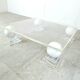 Marble sphere coffee table by Roche Bobois, 1980s