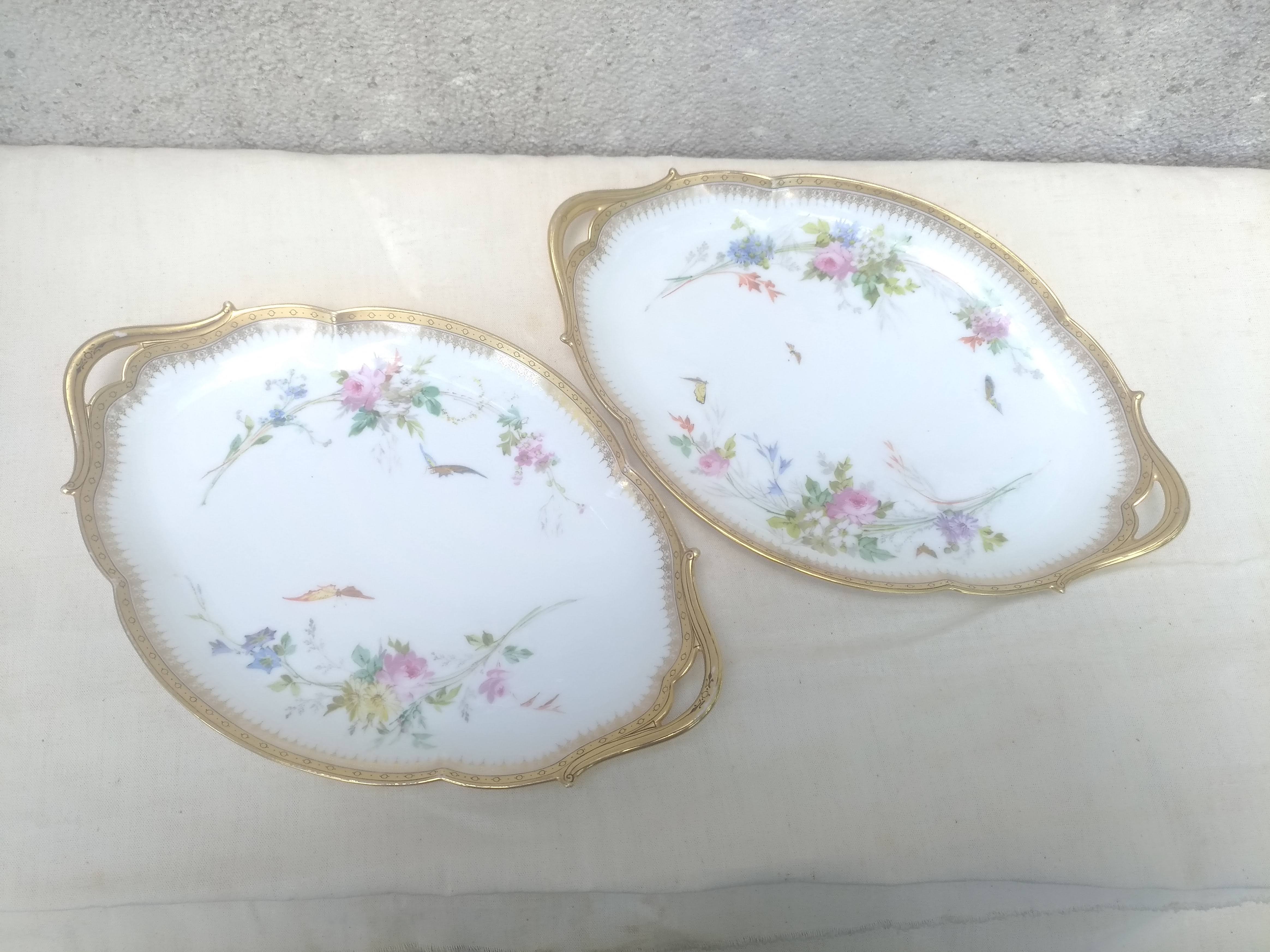 Limoges porcelain dishes