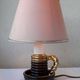 Pied de lampe en céramique forme bougeoir