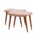Pair of Scandinavian style stools by Vyčítal and Sedláček, Czechoslovakia, 1960s